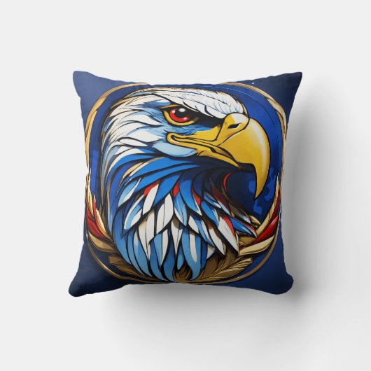 「明快の翼」 クッション (裏面)