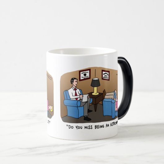 明敏なセラピストの変形させるマグ モーフィングマグカップ (正面右)