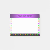 明数々のるいパーソナライズされたクモ ポストイット (正面)