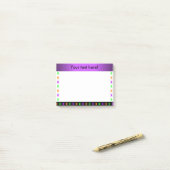 明数々のるいパーソナライズされたクモ ポストイット (デスク上)