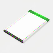 明数々のるいパーソナライズされたクモ ポストイット (アングル)