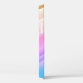 明数々のるい色の虹は長い線で覆われる。D Case-Mate iPhoneケース (裏面 / 右)