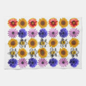 明数々のるい花柄 キッチンタオル (横)