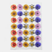 明数々のるい花柄 キッチンタオル (縦)