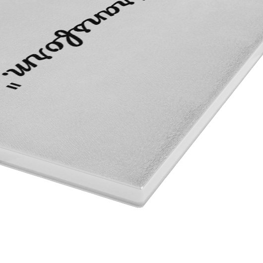 「明日からもっと明るい日が来る」 カッティングボード (角)