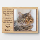 明日から猫の記念撮影 フォトプラーク (正面)