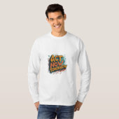 明日から行動する Tシャツ (正面フル)