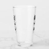 明日か？明日だ！ガラス タンブラーグラス (左)