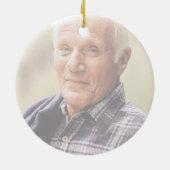 明日が私なしで始まる場合オーナメント セラミックオーナメント (裏面)