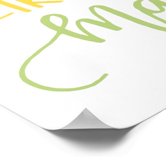 明日なんてないようにフィエスタしよう メキシカンパーティー ポスター (角)