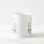 明日のことを託そう 日々の信仰の言葉 コーヒーマグカップ (中央)