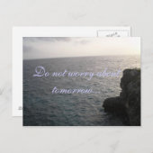 明日のはがきを心配するな ポストカード (正面/裏面)