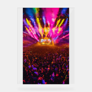 明日のティーはっきりした：魂のためのはっきりしたデザイン アクリルサイン