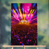 明日のティーはっきりした：魂のためのはっきりしたデザイン アクリルサイン (ニュートラル)