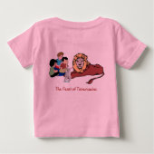 明日のテーブルナクルと世界の饗宴 ベビーTシャツ (裏面)