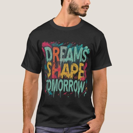 明日の夢の形 Tシャツ (正面)