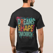 明日の夢の形 Tシャツ (裏面)