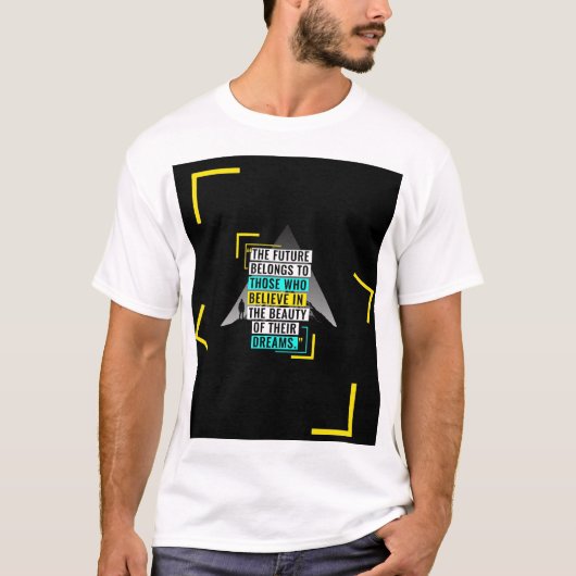 明日の夢 Tシャツ (正面)