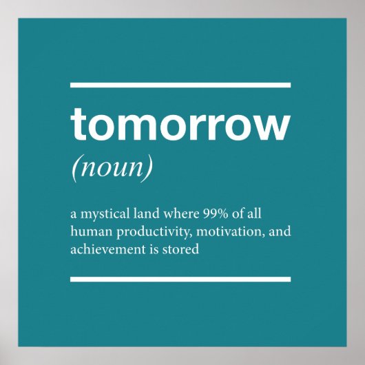 明日の大学のポス感動的ター ポスター (正面)