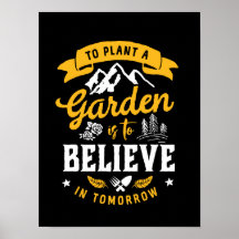 明日の引用文に庭を信じ植えること