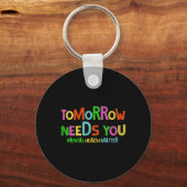 明日の必要精神保健問題認識度 キーホルダー (裏面)