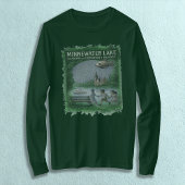 明日の思い出の影は袖の長い Tシャツ