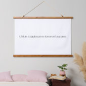 明日の成功ウッドトップウォールタペストリー 吊り下げ型タペストリー (寝室)