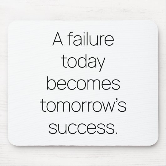 明日の成功マウスパッド マウスパッド (正面)