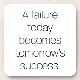 明日の成功懸命プラスチックコースター コースター