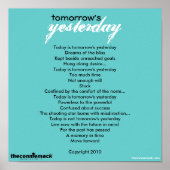 明日の昨日のポスター ポスター (正面)