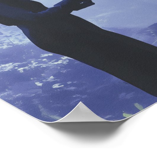 明日の植栽 – Solarpunk Poster ポスター (角)