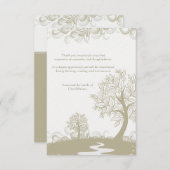 明日の死別のサンキューカードへの道 サンキューカード (正面/裏面)