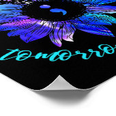 明日の滞在はメンタルヘルスの問題が必要 ポスター (角)