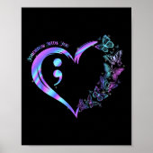 明日の滞在は自殺を防止する必要がある粟原 ポスター (正面)