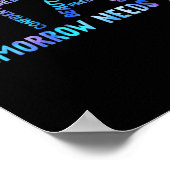 明日の滞在は自殺を防止する必要がある粟原 ポスター (角)