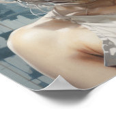 明日の目：盲目の未来的な少女のポスター ポスター (角)