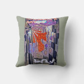 明日の道Tomorrow's TodayレトロFuture Art クッション (裏面)