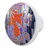 明日の道Tomorrow's TodayレトロFuture Art セラミックノブ (右)