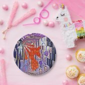 明日の道Tomorrow's TodayレトロFuture Art ペーパープレート (パーティー)