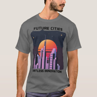 明日の都市 おもしろTシャツ Tシャツ