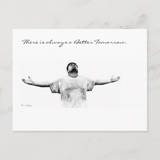 明日はいつももっと好い天気だ ポストカード (正面)