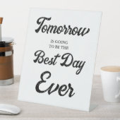 明日はリハーサル最高のディナー 台座サイン (インサイチュ)