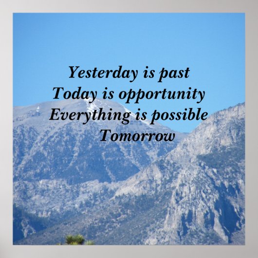 明日は万事可能だ ポスター (正面)