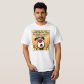 明日は今日なのだ Tシャツ (正面フル)