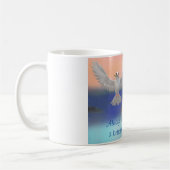 「明日は信じよりも良くなるぞ！」 コーヒーマグ コーヒーマグカップ (左)