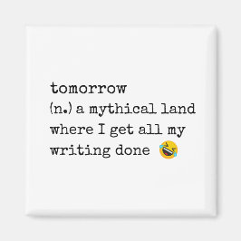 明日は決来末だ マグネット