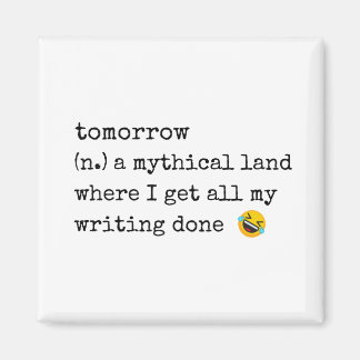 明日は決来末だ マグネット