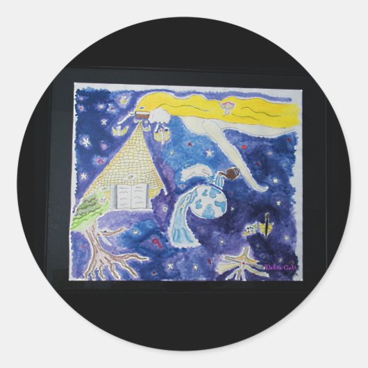 明日は絶対に知らない ラウンドシール (正面)