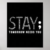 明日は自殺防止V2 ポスター (正面)