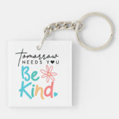 明日は親切に キーホルダー (裏面)